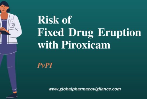 Risk of Fixed Drug Eruption with Piroxicam (26 Sep 2022)